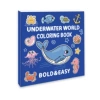 Genuine underwater world coloring book