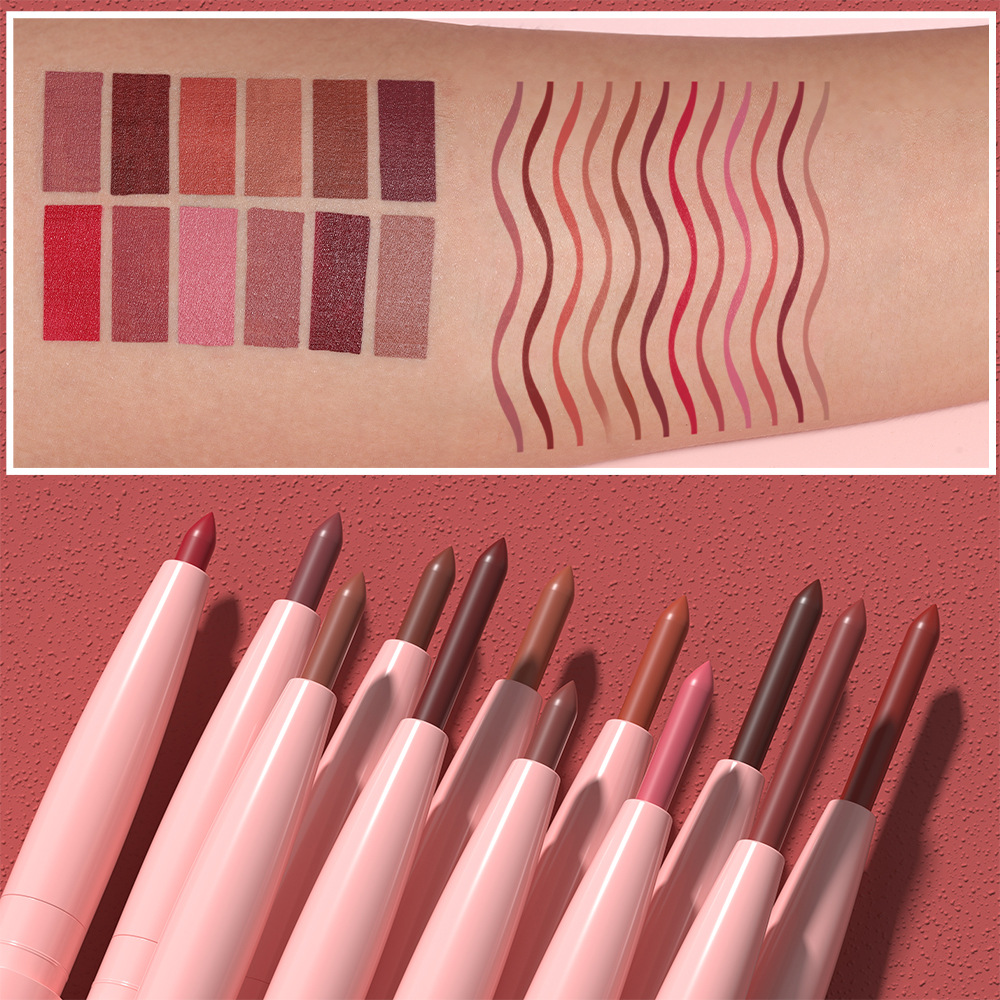 Please check out the DUNUF 12-tube easy-to-color velvet matte lip liner pen! Disclaimer for links undefined