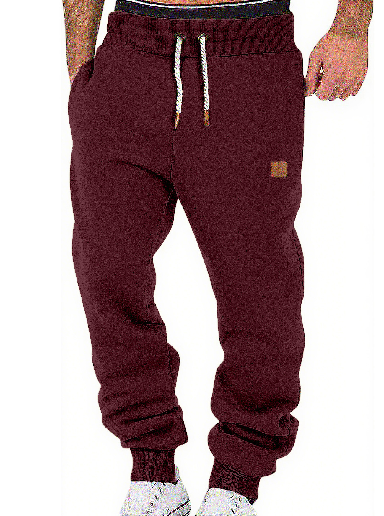 Comercio exterior transfronterizo Amazon primavera y otoño hombre casual pantalones deportivos de color tendencia pantalones Europeos y estadounidenses pantalones sueltos para hombre