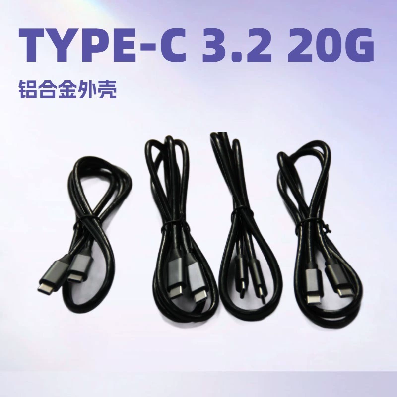 Кабель USB3.1 на Type-C (гнездо), высокоскоростной, 10 Гбит/с, для жестких дисков, кабель Type-C для передачи данных, быстрая зарядка 3А 60Вт