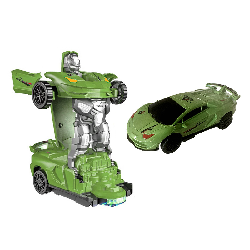 Amazon deformación coche deportivo juguetes infantiles deformación de inercia transfronteriza coche de juguetes robot al por mayor coche de control remoto para niños