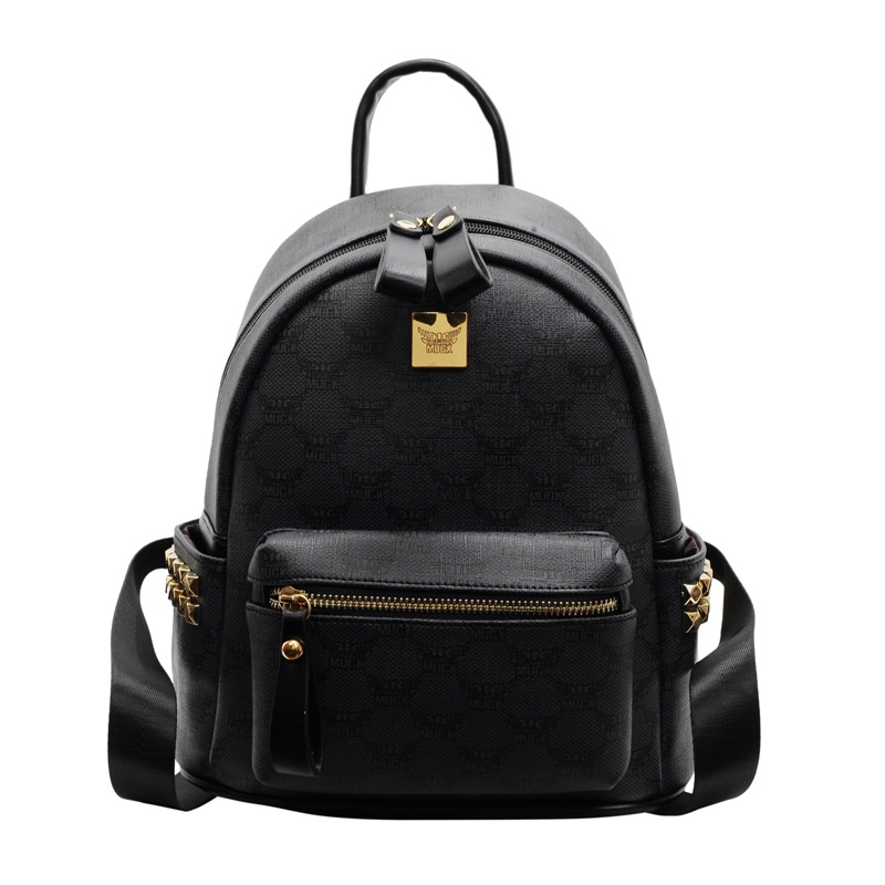 Mochila de estilo universitario de moda para mujeres 2025 nuevo viaje de viaje mochila de estudiantes adorable oso impresión mochila de moda