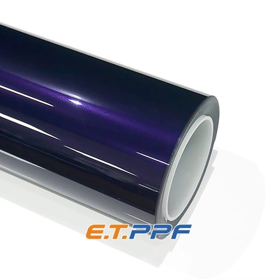 Metal Ppf Self-Healing High Stretch Auto Color Change Film - tpu-liquid-metallic-purple-152m15m