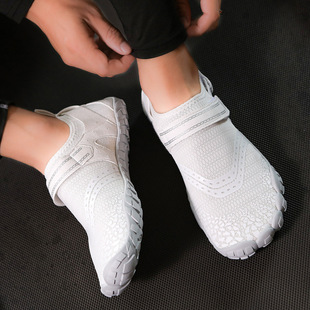 Indoor Fitness Shoes for Men and Women, Skipping Rope Shoes, Silent Treadmill Shoes, Gym Training Yoga Five-Finger Sports Shoes