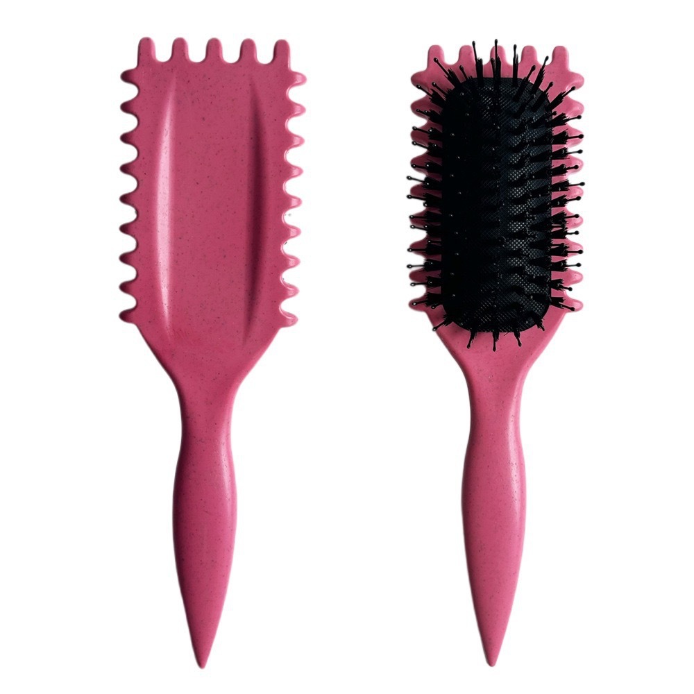 Spot Xiyin Amazon nuevo masaje transfronterizo de paja de trigo pein de cabello definido pein de modelado pein de rizado pein de rebote
