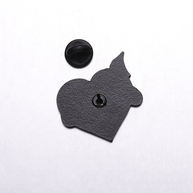 Stoving Varnish Design Cute Pin Letter Heart Shape Alloy Stoving Varnish Unisex Brooches