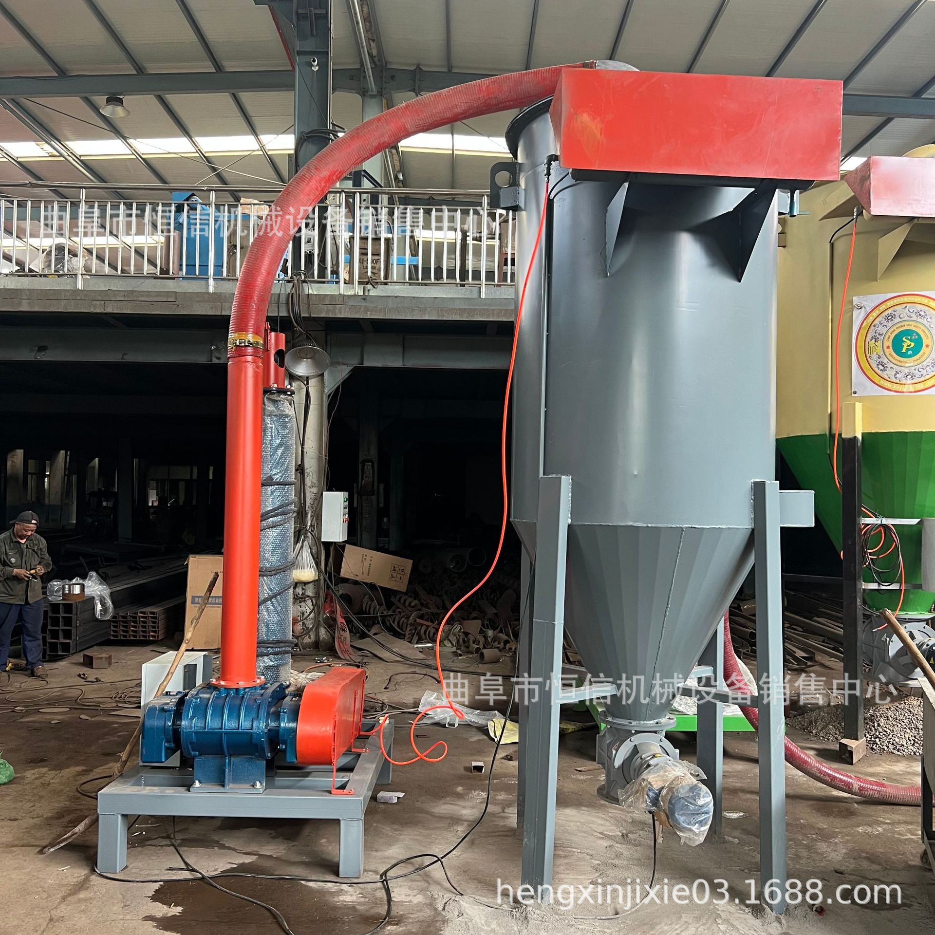 海绵砂装吨包气力输送机zcjb 珠光砂出入仓气力输送机 直供