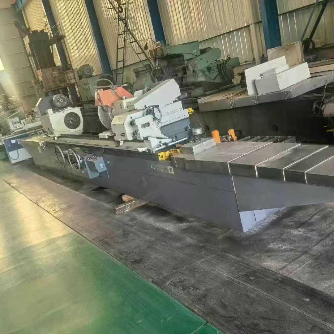出售二手上海MQ1350Bx3米外圆磨床工件重量2000