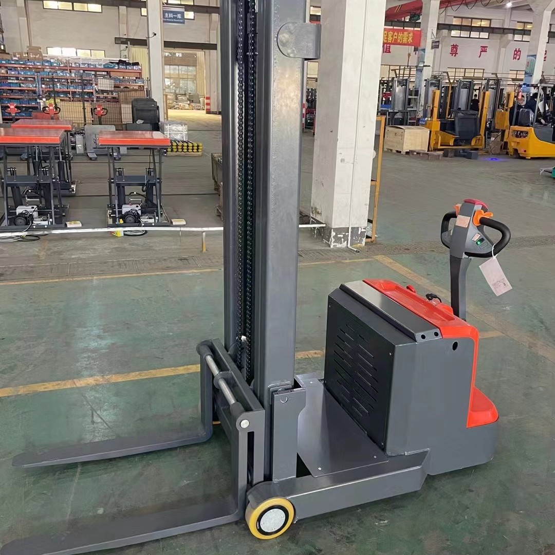 全电动升降堆高车仓储堆垛叉车平衡重式叉车无腿电动堆高叉车