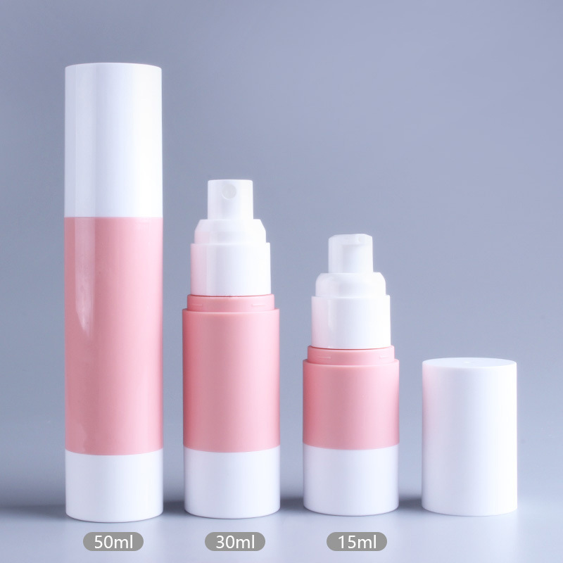10-30-50ml真空瓶塑料喷雾瓶化妆品按压乳液旅行分装瓶真空香水瓶