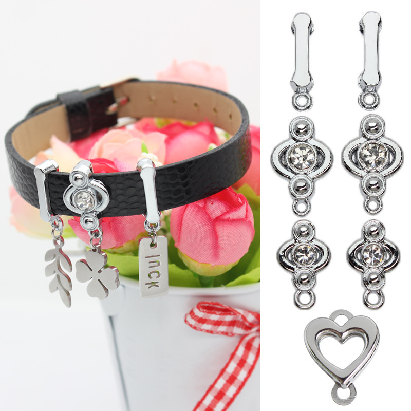 [Lug] Single drill wear with lifting lugs Heart-shaped lifting lugs Microphone lifting lugs wear with hanging pendant accessories Bracelet accessories