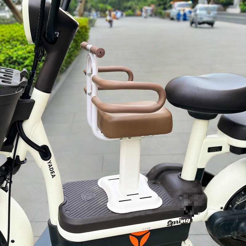 Electric Vehicle Child Seat Front-Mounted Battery Motorcycle Child Safety Baby Seat Niu Motorcycle with Child Carrier Thickened Wholesale