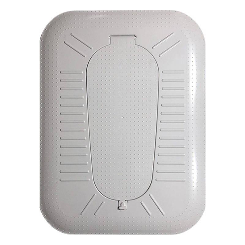 Cubierta del inodoro cubierta de cuclillas desodorante universal dispositivo antibloqueo completamente cerrado con un solo clic tablero automático en cuclillas hogar