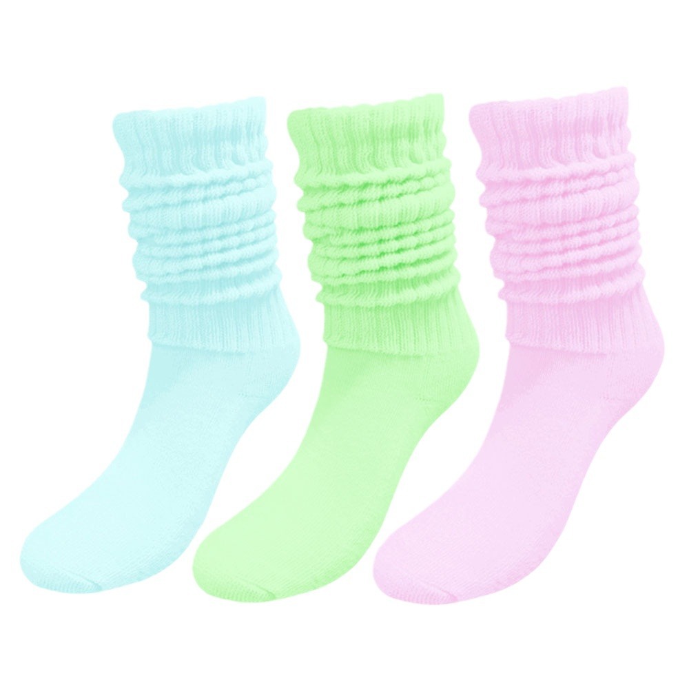 El Comercio exterior transfronterizo largo irlandés burbuja calcetines engrosados toalla inferior pila calcetines slouch calcetines calientes