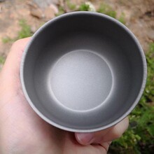 户外钛合金小酒杯单层户外酒杯饮茶小杯家用划拳杯功夫茶杯