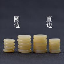 天然绕指柔驼骨隔片 垫片油润骆驼骨文玩佛珠配饰DIY星月菩提手串