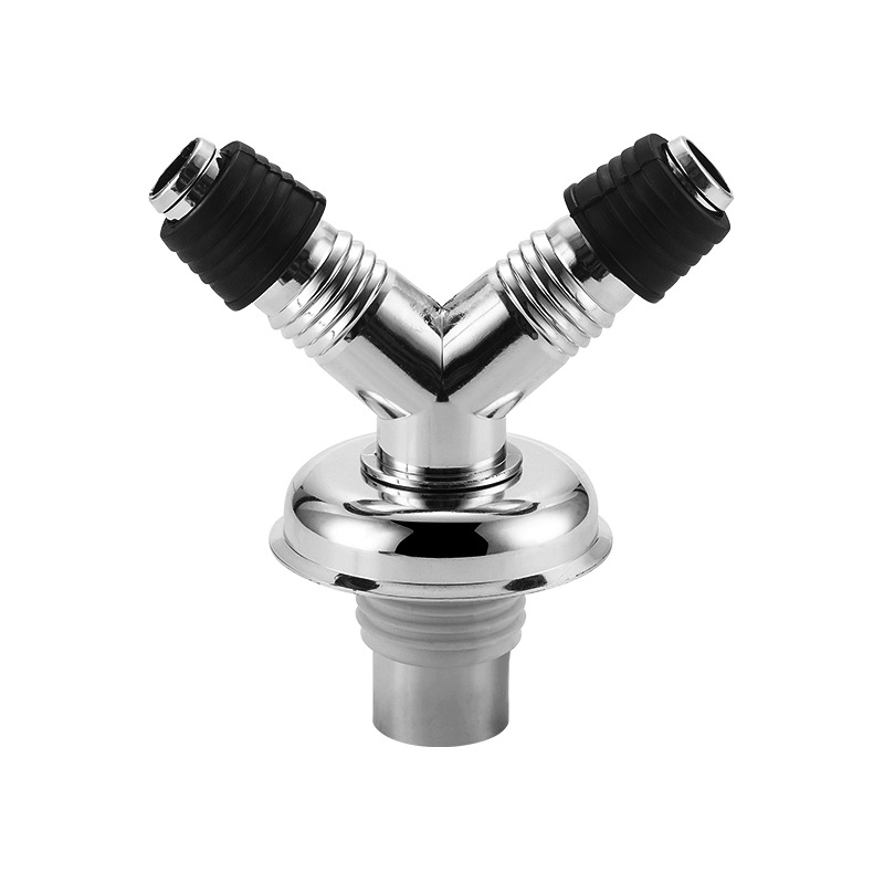 Lavadora Desagüe de piso de la tubería de drenaje de tres vías especial desodorante anti-desbordamiento baño cubierta cerrada Desagüe de piso