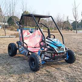 跨境新款 110CC 125CC儿童卡丁车2座 燃油摩托车 儿童越野车quad