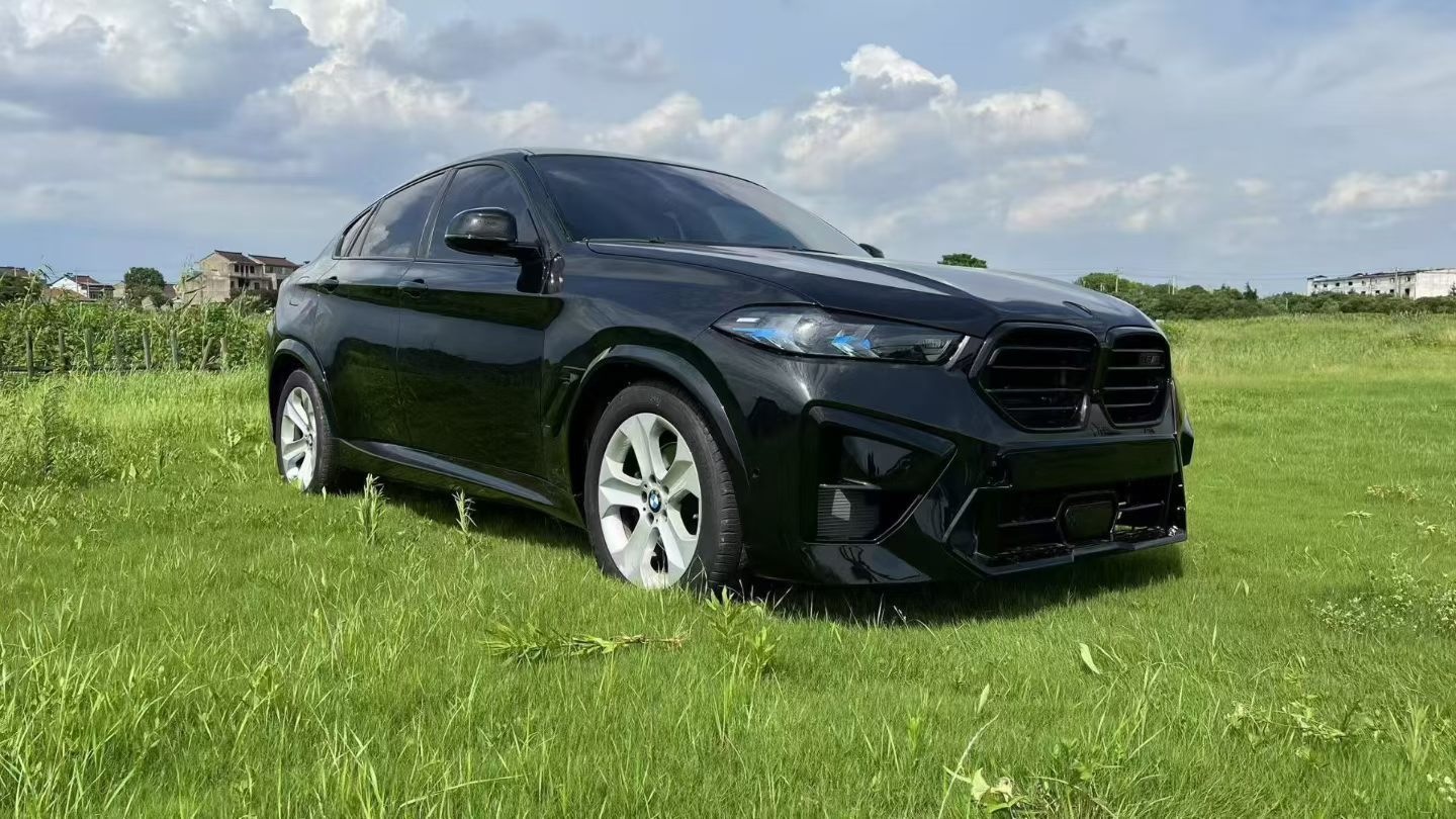 Suitable for 2008-2014 Bmw X6 Old Model to New Model Conversion, E71 to 2024 X6 Mf96 Front and Rear Bumper Body Kit