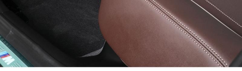 Car Seat Back Anti-Collision Kick Pad, Car Rear Seat Protection, Anti-Wear, In-Car Storage Bag, Anti-Dirt Protection