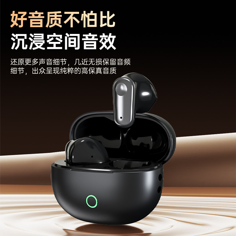 2025 New Bluetooth Headset Mini530 Compact Short-Handle High-Quality Sports Noise-Canceling Long-Lasting Wireless Headset