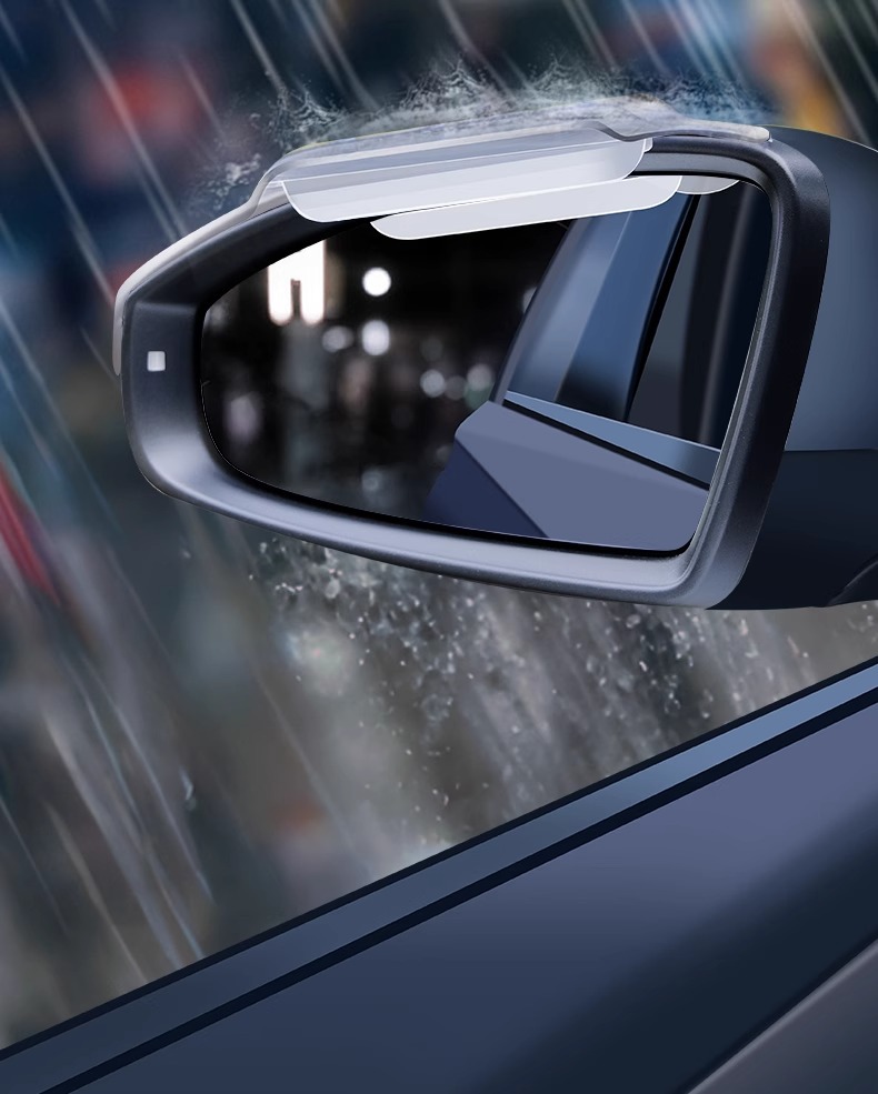 Suitable for Nissan Sylphy, Rain Eyebrow, X-Trail, Qashqai, Rain Guard, Rearview Mirror Rain Eyebrow, Car Rainproof Device