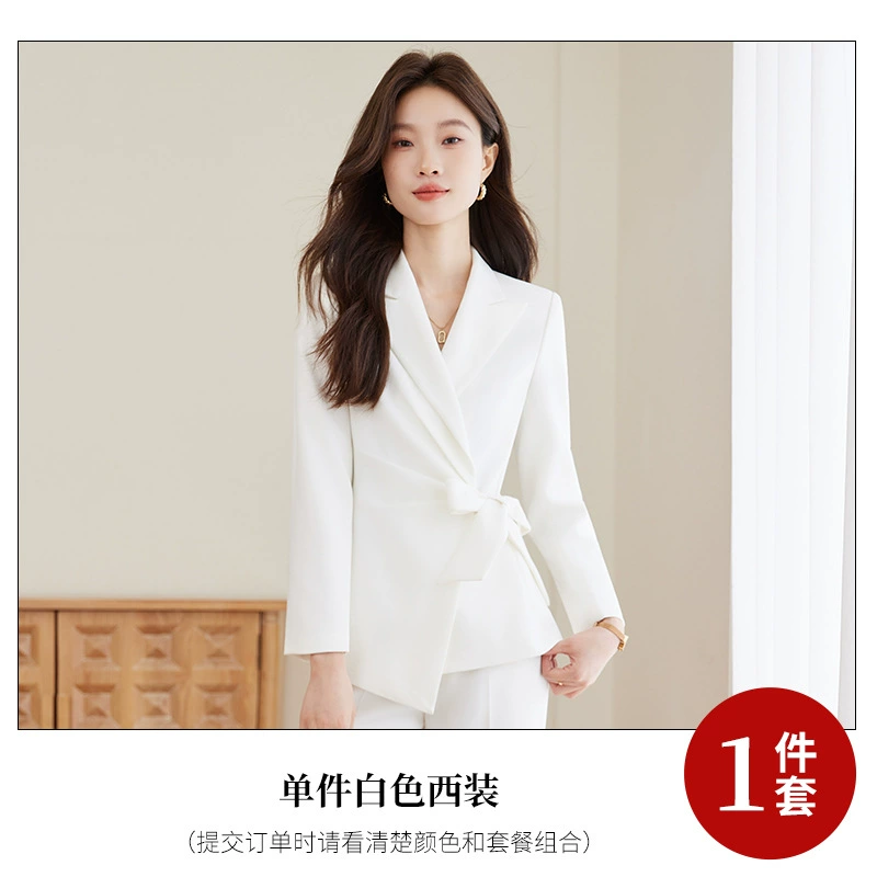 Elite fitted brace, classic suit jacket, set, bright catchy style
