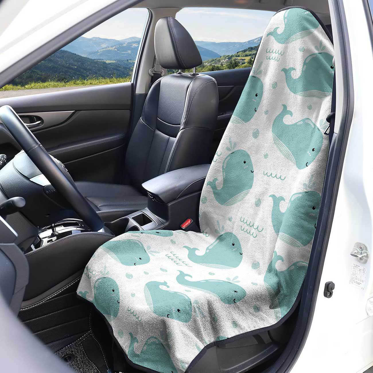 Marine seat towel cover front seat protector suitable for gym and exercise, universal for all seasons and car use