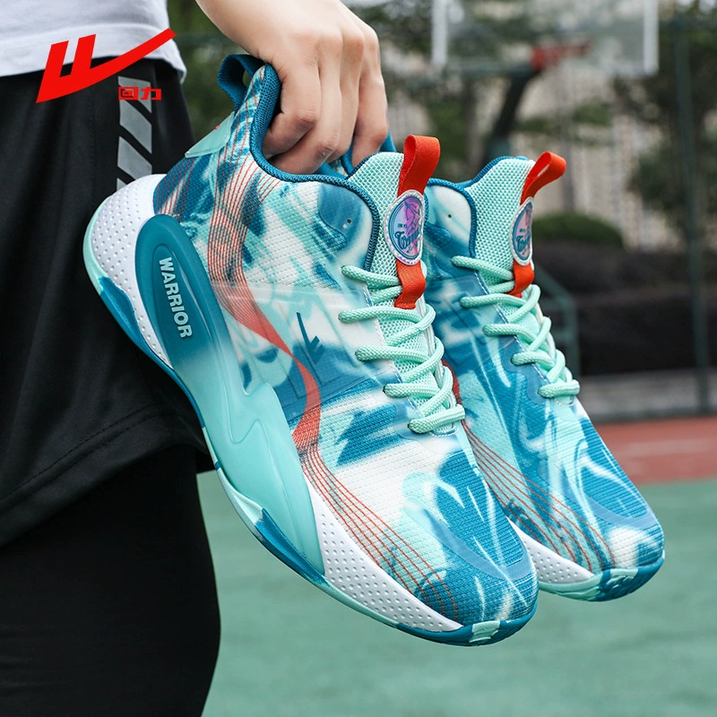 Warrior, breathable footwear, basketball sports shoes for beloved with depreciation, autumn, 2023, soft sole, for running