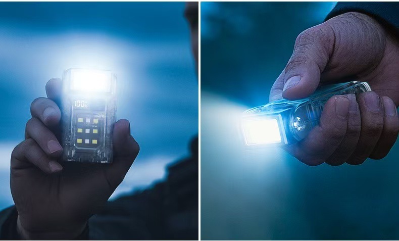 Cross-Border Led Work Light Cap Clip Light Flashlight Magnetic Multi-Function Auto Repair Light Work Light Cob Electric Display Portable