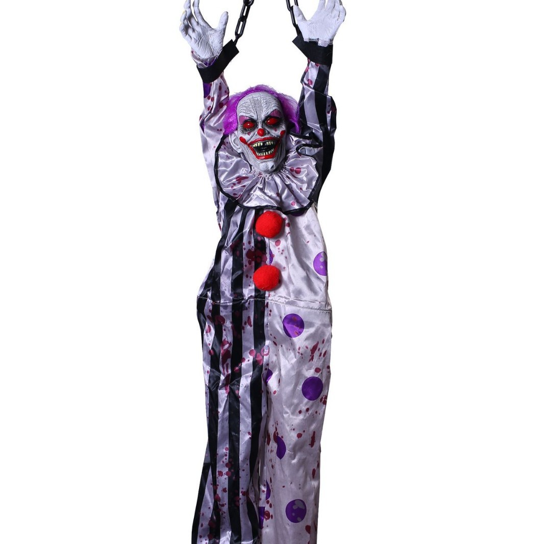 Transfronterizo nuevo colgante de Halloween fantasma cráneo gasa colgante Cámara fantasma casa embrujada Decoración Accesorios horror cráneo
