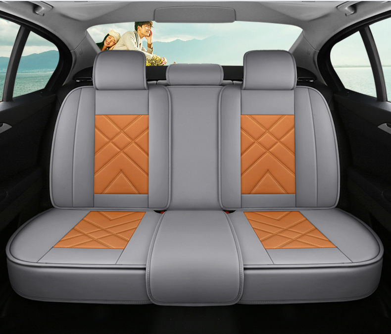Cross-border foreign trade car seat cover four seasons seat cushion full surround seat cover Nappa leather car cushion manufacturers wholesale on behalf of the hair