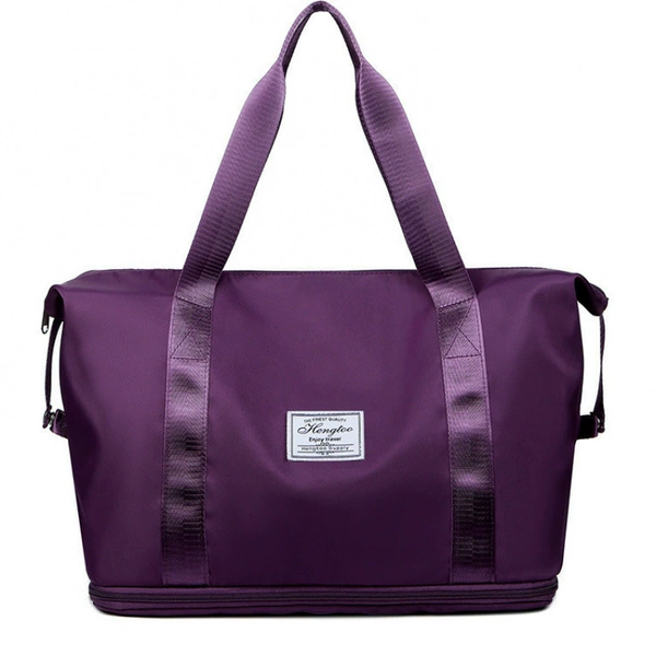 Grape Purple [Wet and Wet separation+the bottom can be extended+back pocket]