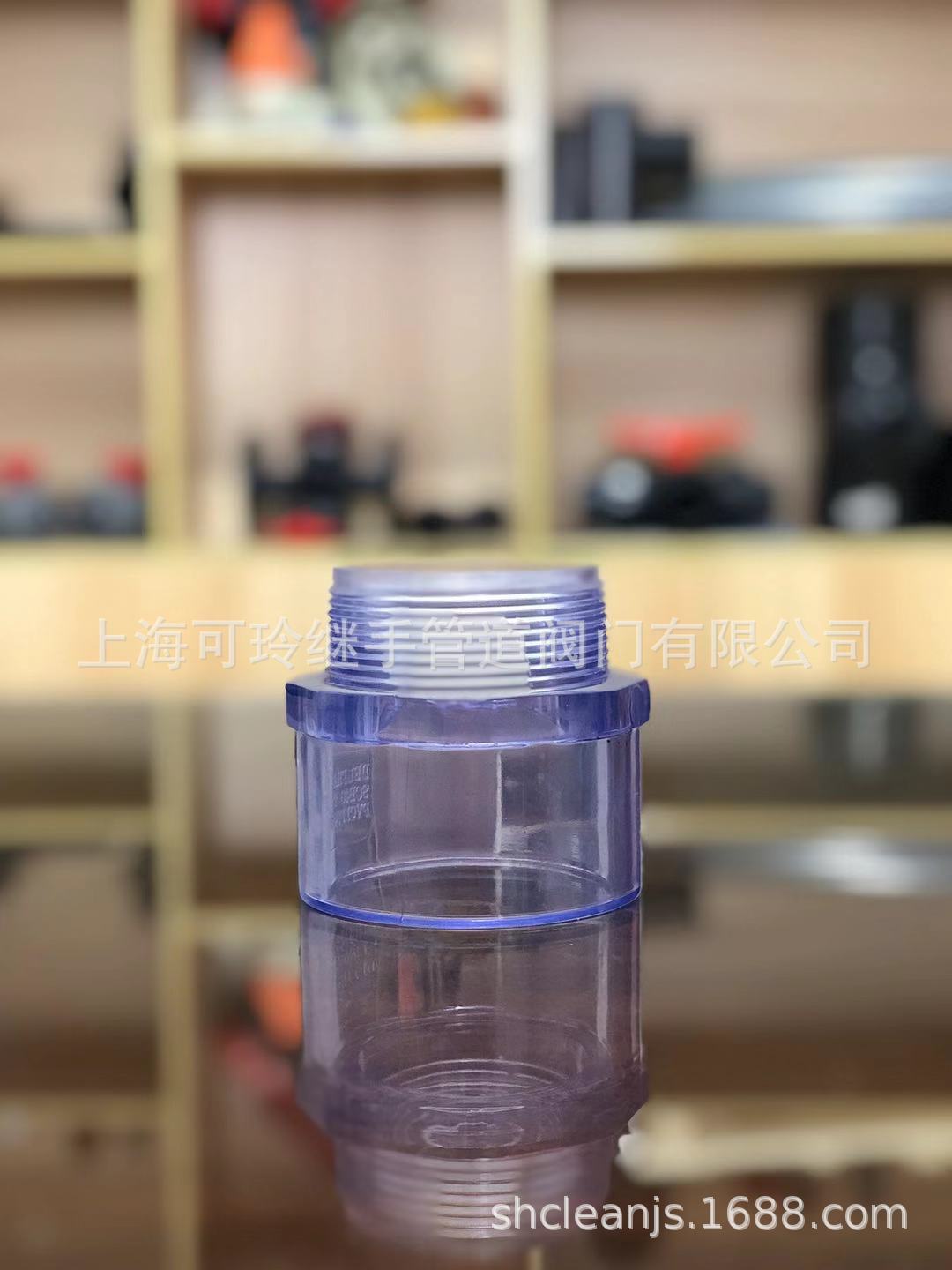 大量库存批发销售PVC透明管外丝直接 管箍国标美标PVC透明PVC销售