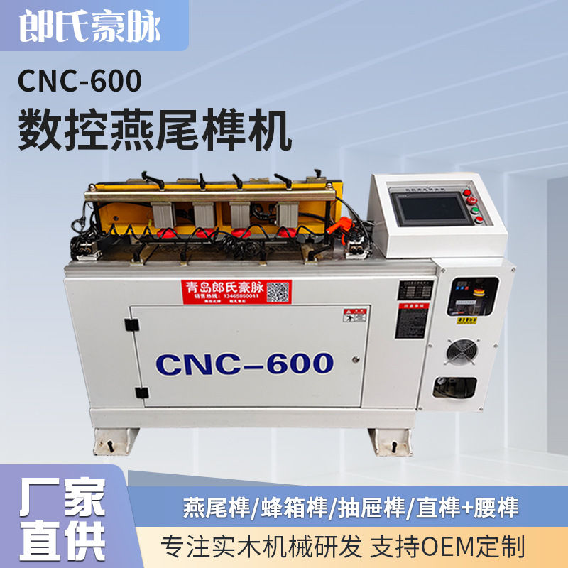 全自动木工数控榫槽机CNC-600蜜蜂箱抽屉公母榫头机出榫机榫卯机