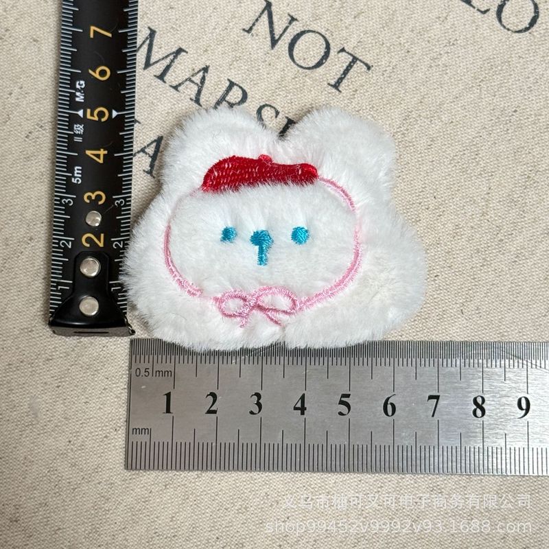 可爱甜美少女卡通凯蒂猫毛绒发饰围巾手套挂件胸针配件辅料配饰|undefined