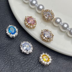 楕円形のマジックボックス手作り diy14k クリスタルブレスレットブレスレットオリジナルジュエリーアクセサリーダイヤモンド高色保持ビーズ