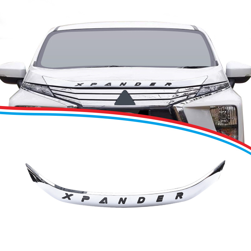 TXR adecuado para la modificación de la moldura de la cubierta del automóvil Mitsubishi Xpander sport Front Hood Ornament