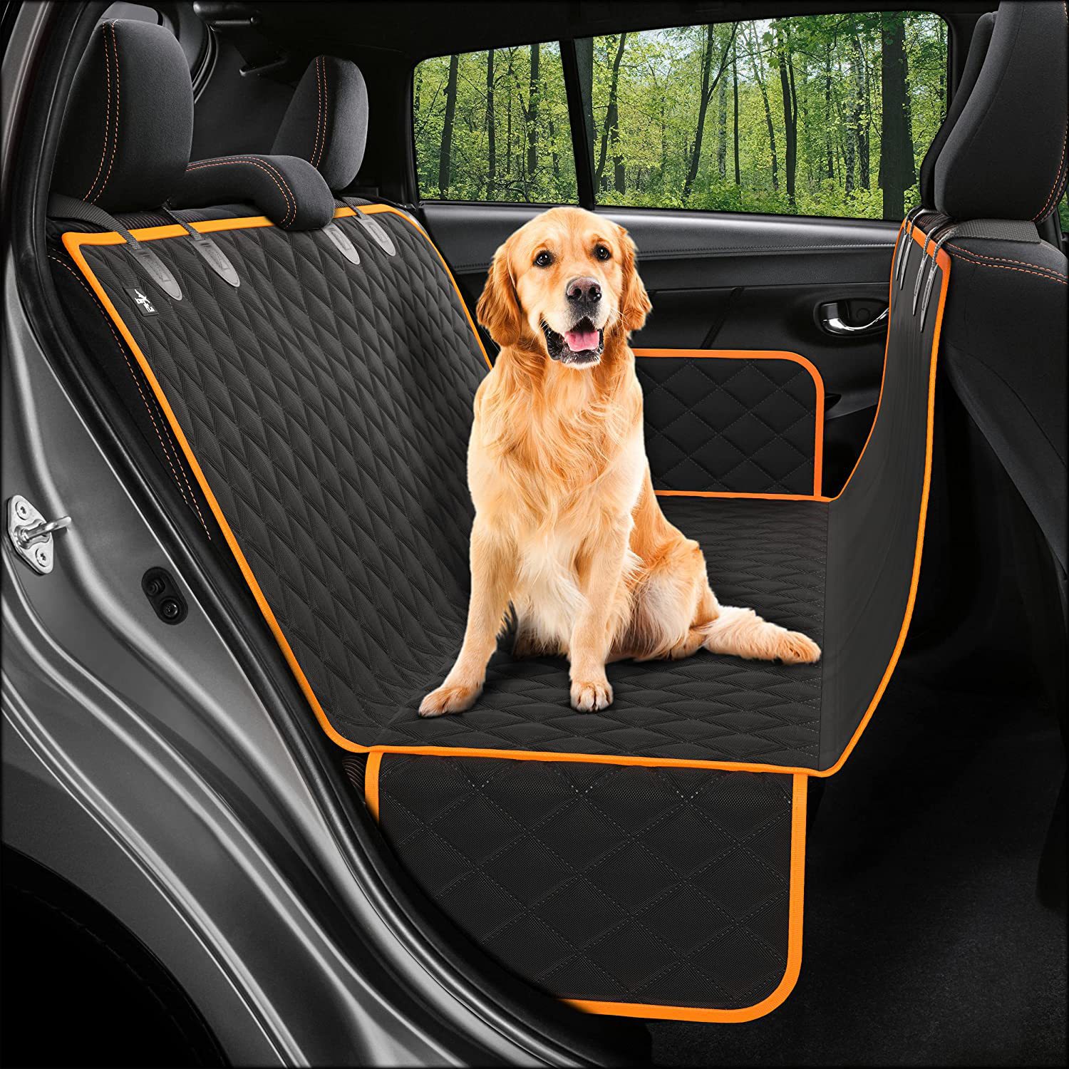 vehicle Pet Pad Backseat waterproof Pets vehicle automobile Dog mat Pet dog Back row Seat cushion new pattern