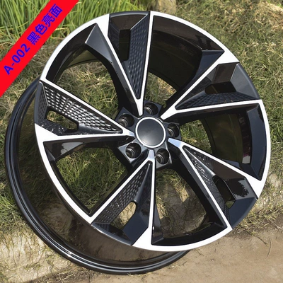 Hub Audi Dragon Scale Blade - 16x7j-a-002-black-glossy-dragon-scale-design