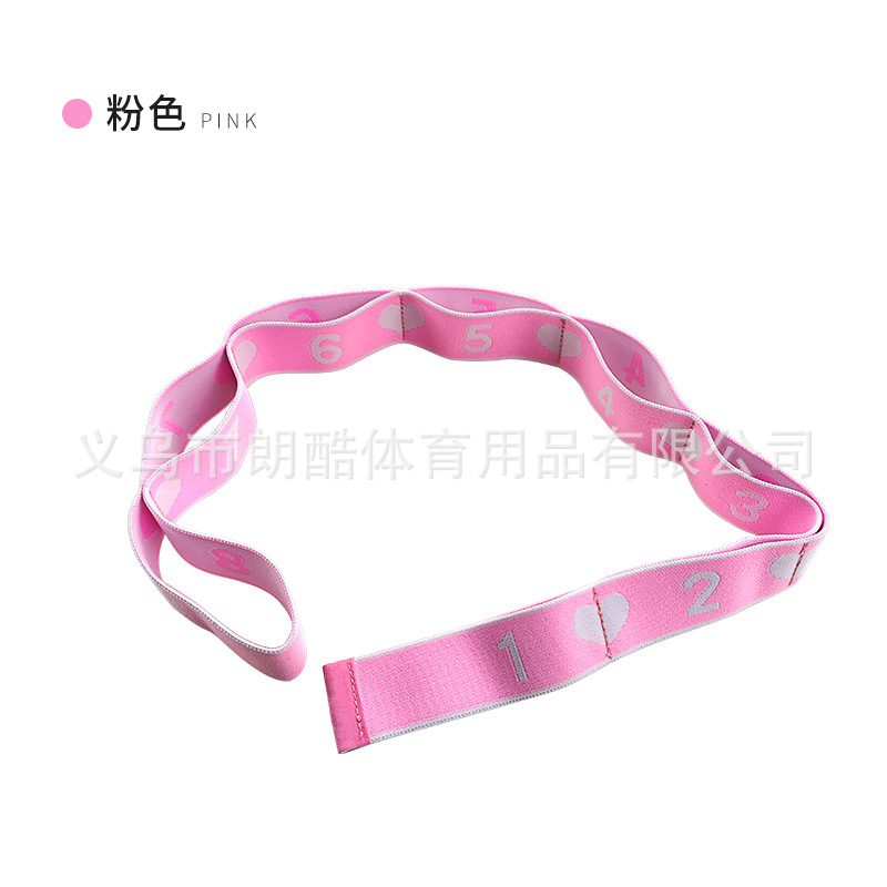 Yoga estiramiento banda Latina Digital banda de estiramiento danza de los niños entrenamiento especial banda de resistencia banda de estiramiento de la aptitud