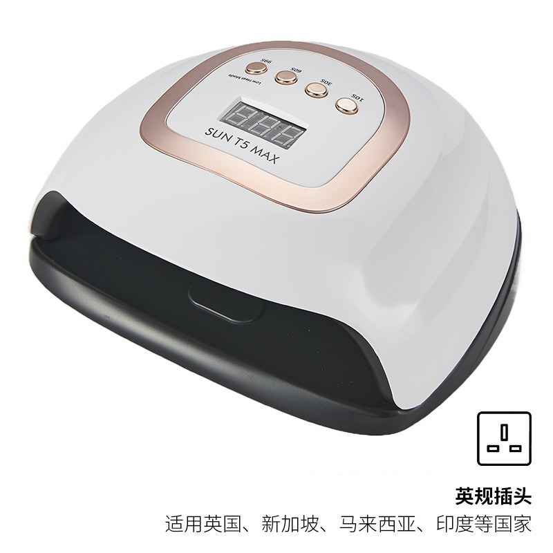 Lámpara de manicuras 220W de alta potencia de manicuras lámpara de asado 57 perlas de lámpara LED de manicuras luz de terapia de manicuras máquina inteligente de manicuras transfronteriza
