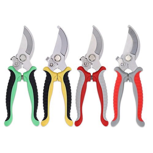 Yangjiang stainless steel pruning garden scissors, labor-saving branch garden scissors, multi-purpose beak pruning shears