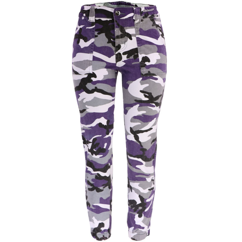Pantalones Vaqueros Casuales de Camuflaje para Mujer, Estilo Hip-Hop, Holgados, Estilo Urbano, Otoño/Invierno 2025, Novedad Europea y Americana