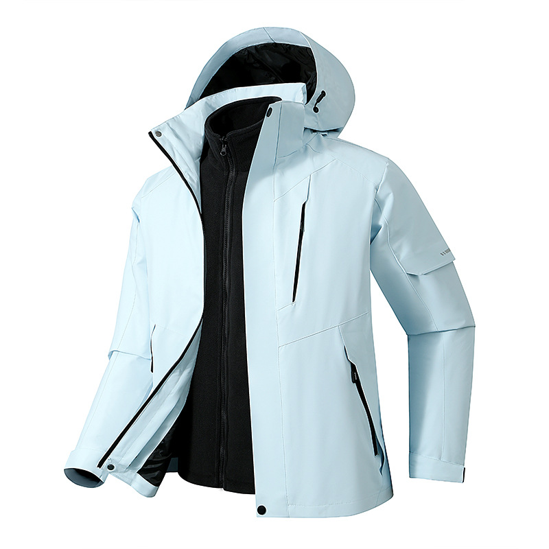 Nuevo abrigo impermeable a prueba de viento transfronterizo chaqueta interior con capuz para hombres herramientas de ropa de asalto al aire libre para mujeres