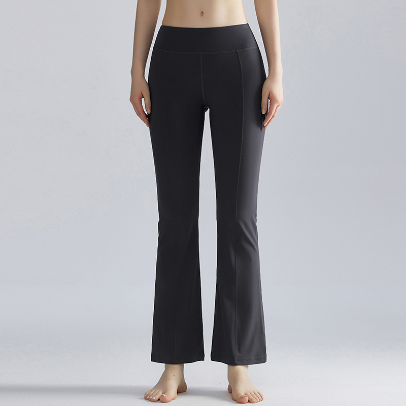 Pantalones de cintura alta de mujer Wiman, pantalones de cintura alta de mujer, pantalones de yoga delgados deportivos y casuales.