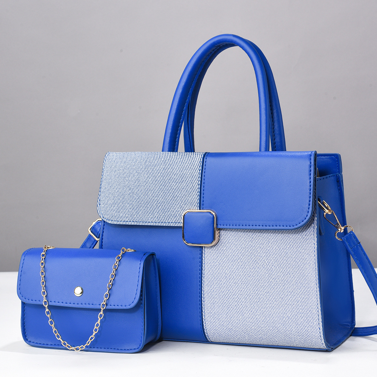 Temperamento bolso de mujer bolso de hombro todo fósforo nuevo bolso grande versión coreana del bolso de mensajero de primavera y verano de las mujeres de moda