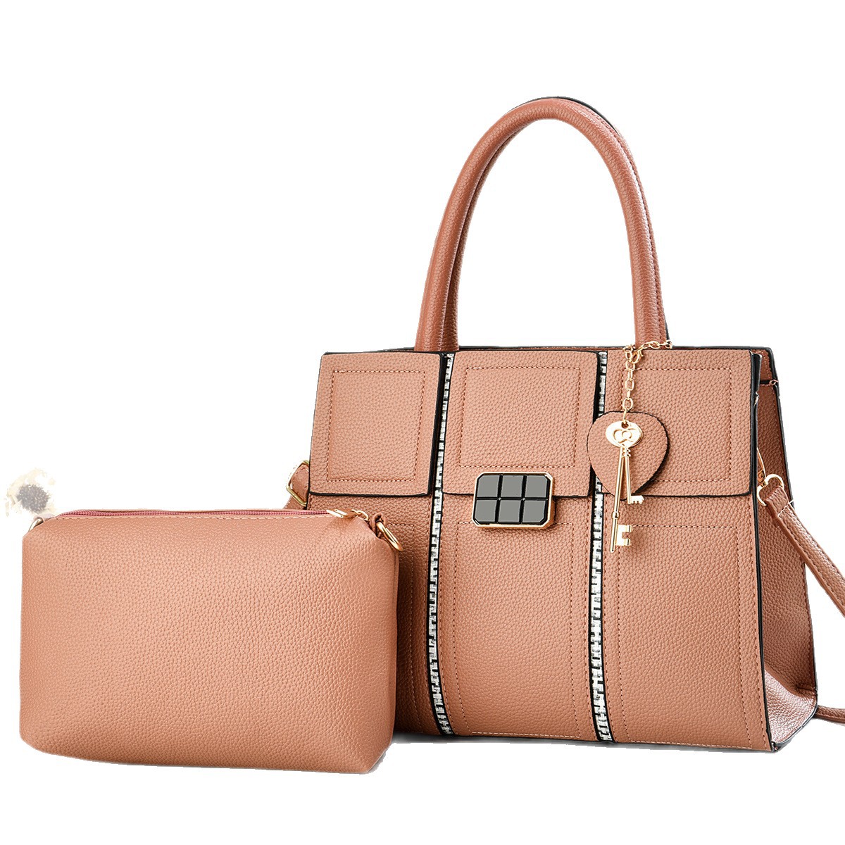 Bolsas de dos piezas para niños 2025, bolsas de mano casuales, bolsas de hombro de moda, bolsas transfronterizas