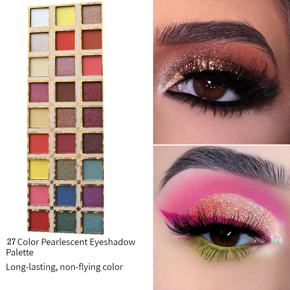 Transfronterizo cuadrado pastel de polvo horneado cara brillo sombra nariz sombra lateral sombra tridimensional resaltar rubor reparación sombra de ojos Placa integrada