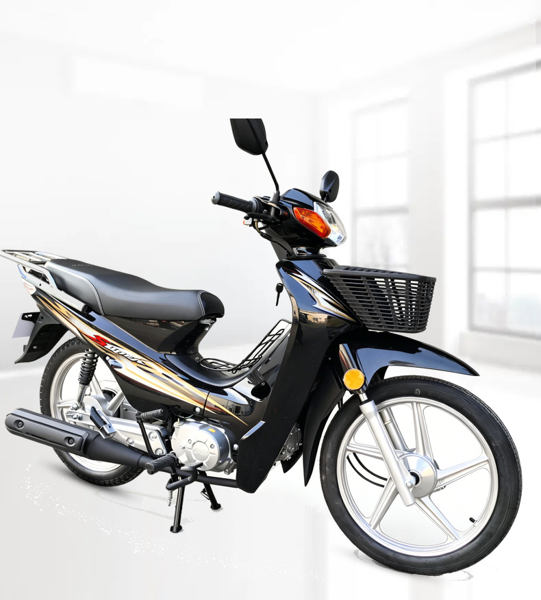 Zhuji Brand Curved Beam Scooter 48Cc-110Cc Moped Motorcycle Delivery Light-Duty Motorcycle